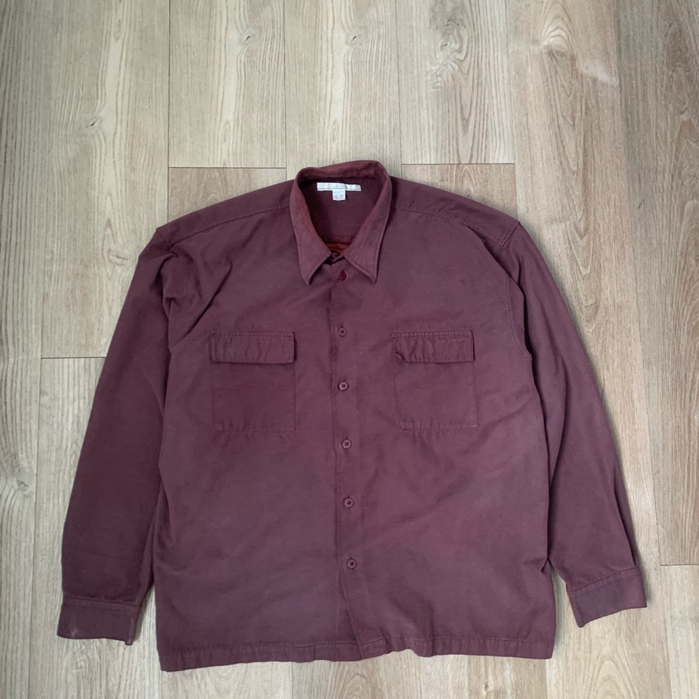 Urban Tribe Burgundy Work Shirt – Size XL